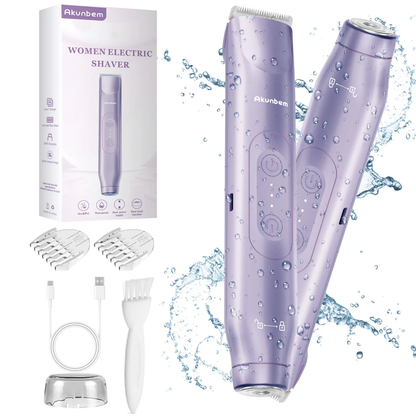 GlowSkin Pro™ — Depiladora Eléctrica Femenina