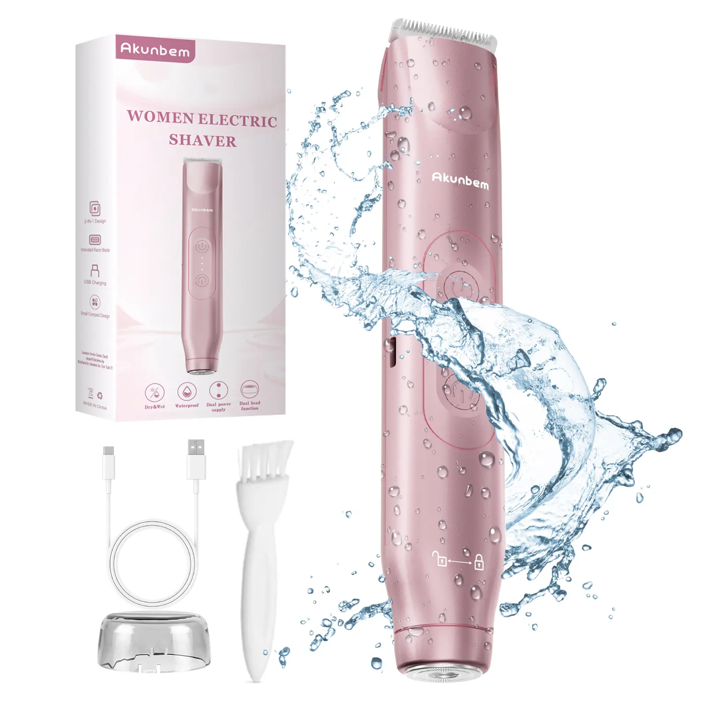 GlowSkin Pro™ — Depiladora Eléctrica Femenina